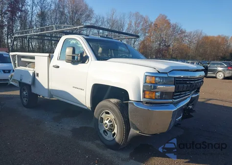2017 Chevrolet Silverado 2500Hd Wt из США, поврежденный, VIN 1GC0CUEG2HZ335837